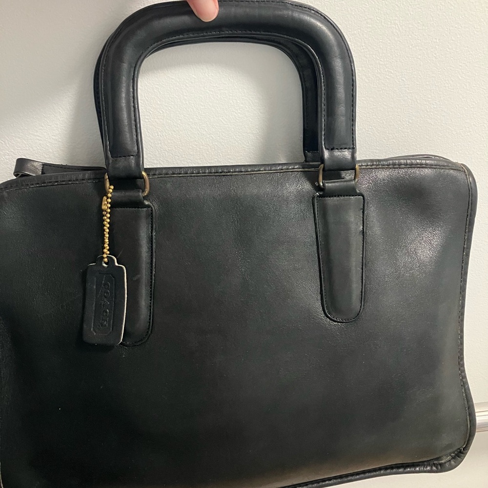 Coach Vintage Slim Satchel Black 9430